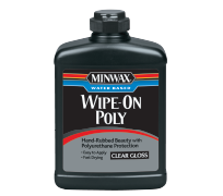 Wipe on Poly bottle
