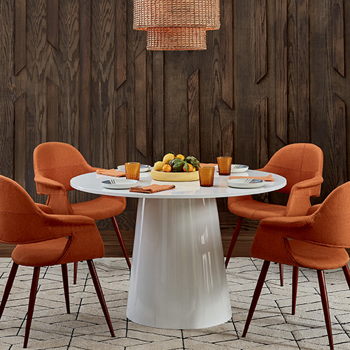 2023 Minwax Color of the Year - Aged Barrel - Dining Room